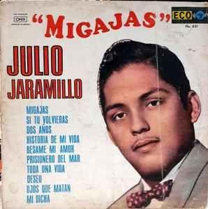 Portada de Álbum ""Migajas"", de Julio Jaramillo