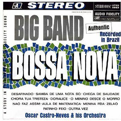 Portada de Álbum "Big Band Bossa Nova", de Oscar Castro Neves