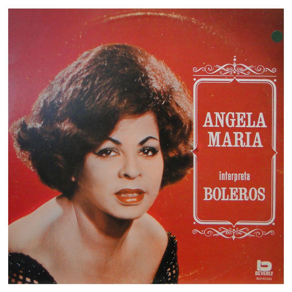 Capa do álbum "Interpreta Boleros", de Ângela Maria