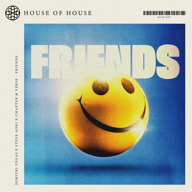 Portada de Sencillo/EP "Friends", de Dimitri Vegas