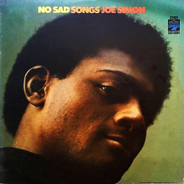 Capa do Álbum "No Sad Songs", de Joe Simon