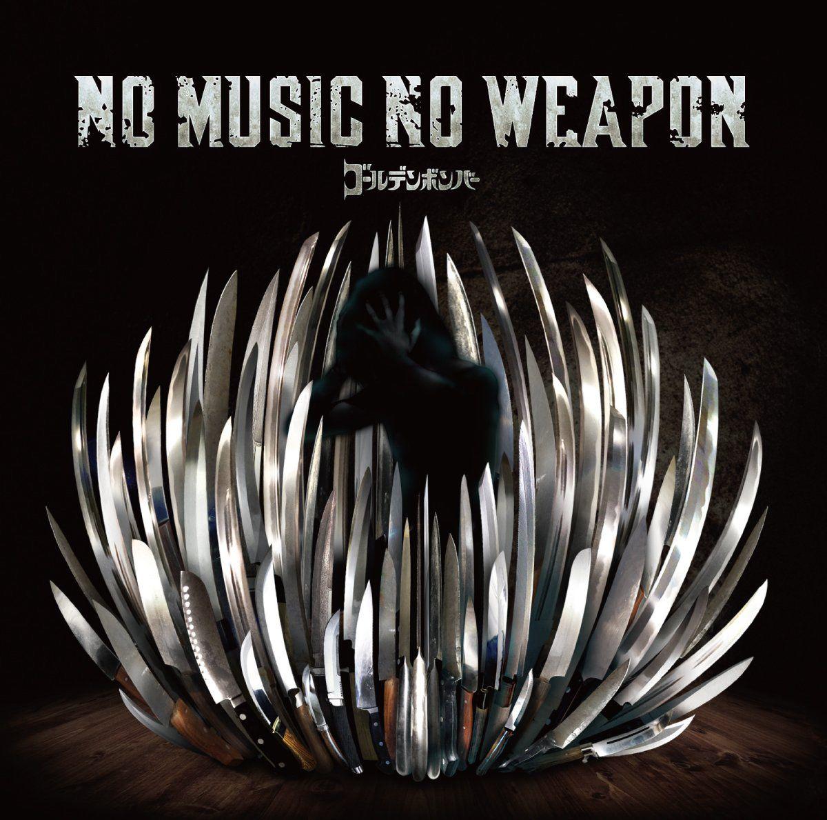 Capa do álbum "No Music No Weapon", de Golden Bomber