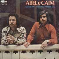 Capa do álbum "Quando a Saudade Machuca", de Abel e Caim