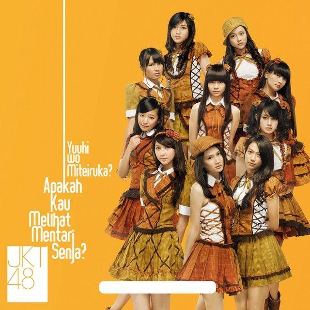 Capa do Single/EP "Apakah Kau Melihat Mentari Senja", de JKT48