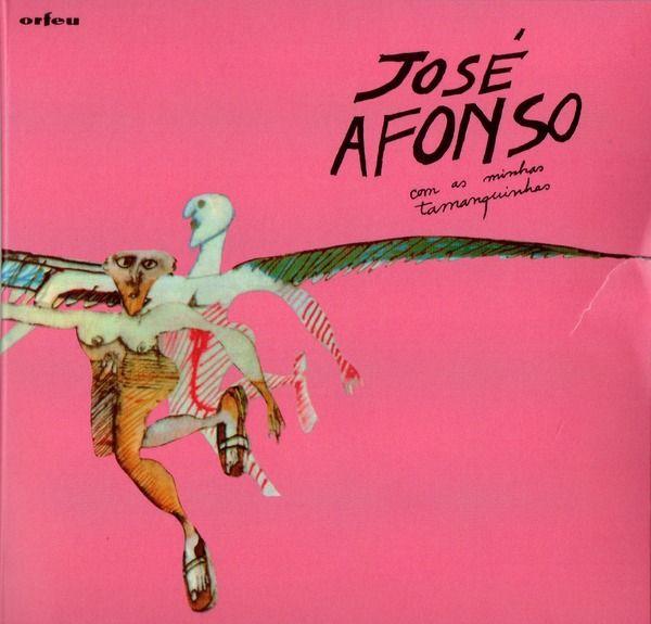 Portada de Álbum "Com As Minhas Tamanquinhas", de Zeca Afonso