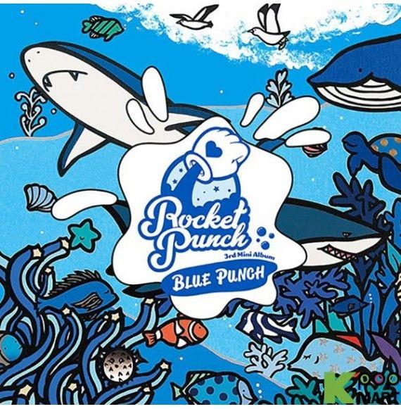 Portada de Álbum "BLUE PUNCH", de Rocket Punch