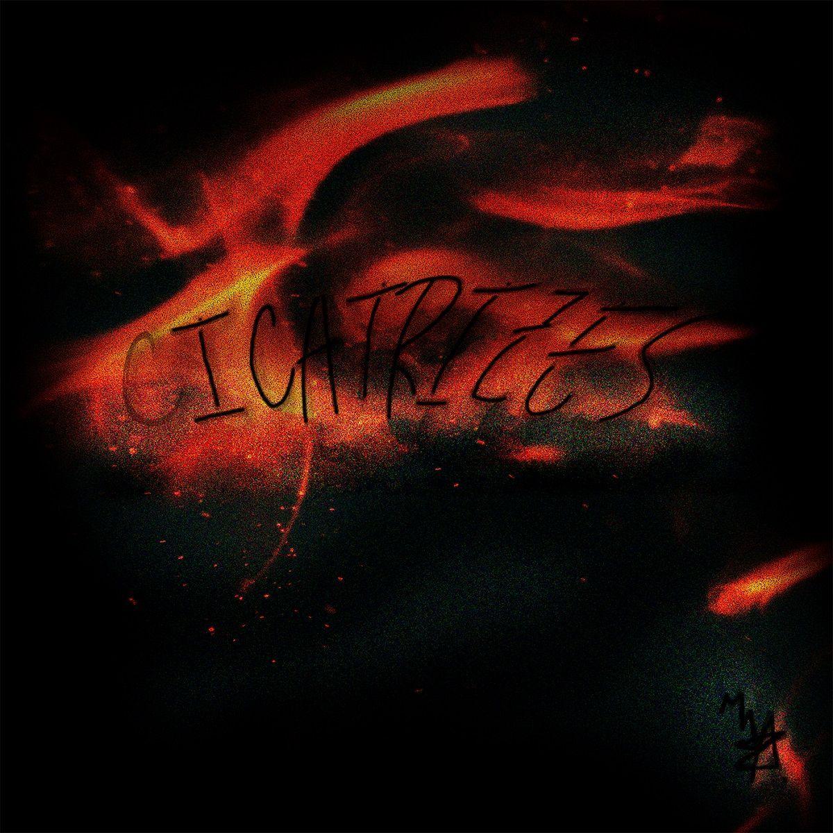 Portada de Sencillo/EP "Cicatrizes", de Maza