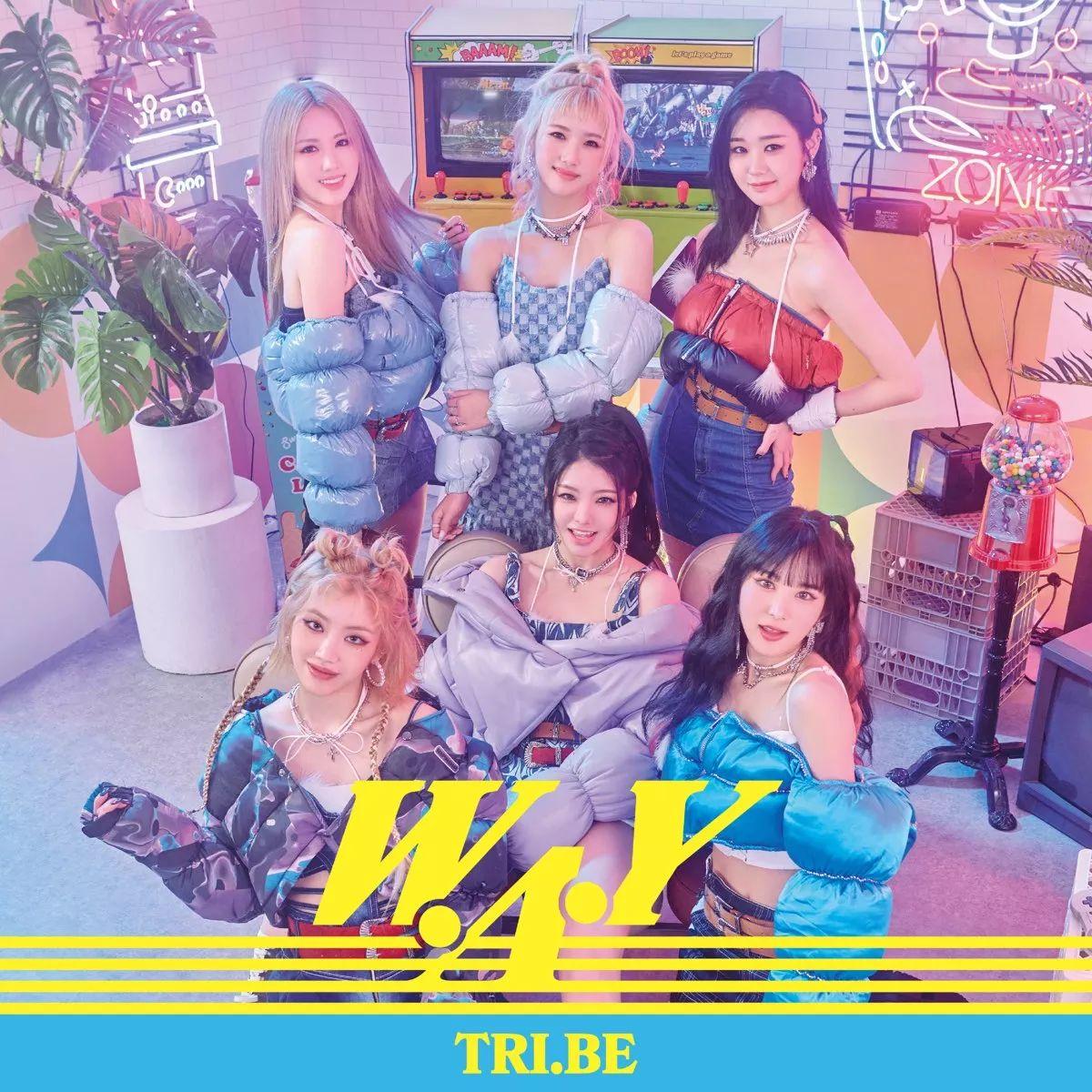 Portada de Sencillo/EP "W.A.Y", de TRI.BE (K-Pop)
