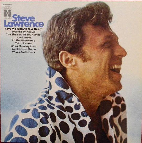 Capa do Álbum "Love Me With All Your Heart", de Steve Lawrence
