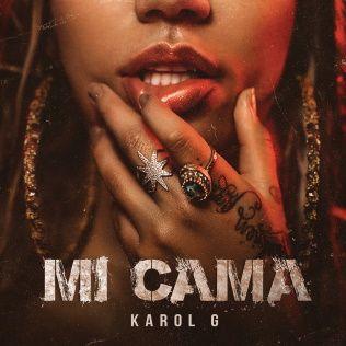 Album cover of "Mi Cama" by KAROL G