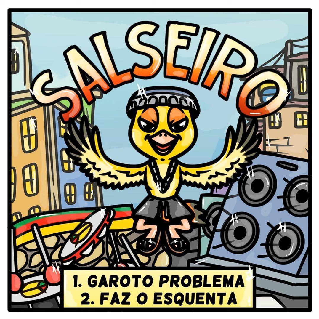 Portada de Sencillo/EP "Salseiro", de Puterrier