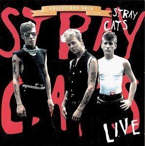 Portada de Álbum "Live", de Stray Cats