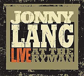 Capa do Álbum "Live At The Ryman", de Jonny Lang