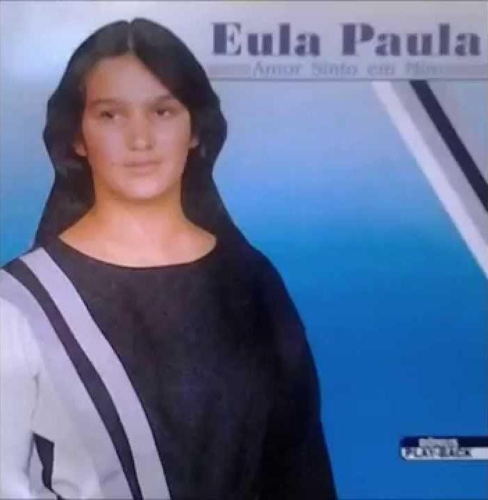 Capa do Álbum "Amor Sinto Em Mim", de Eula Paula