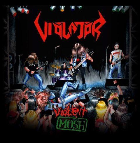 Portada de Álbum "Violent Mosh", de Violator