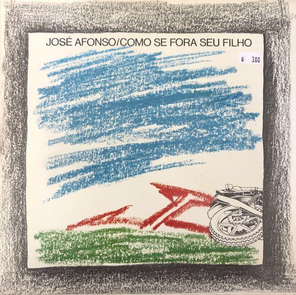 Portada de Álbum "Como Se Fora Seu Filho", de José Afonso