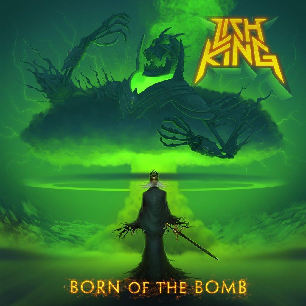 Capa do Álbum "Born Of The Bomb", de Lich King