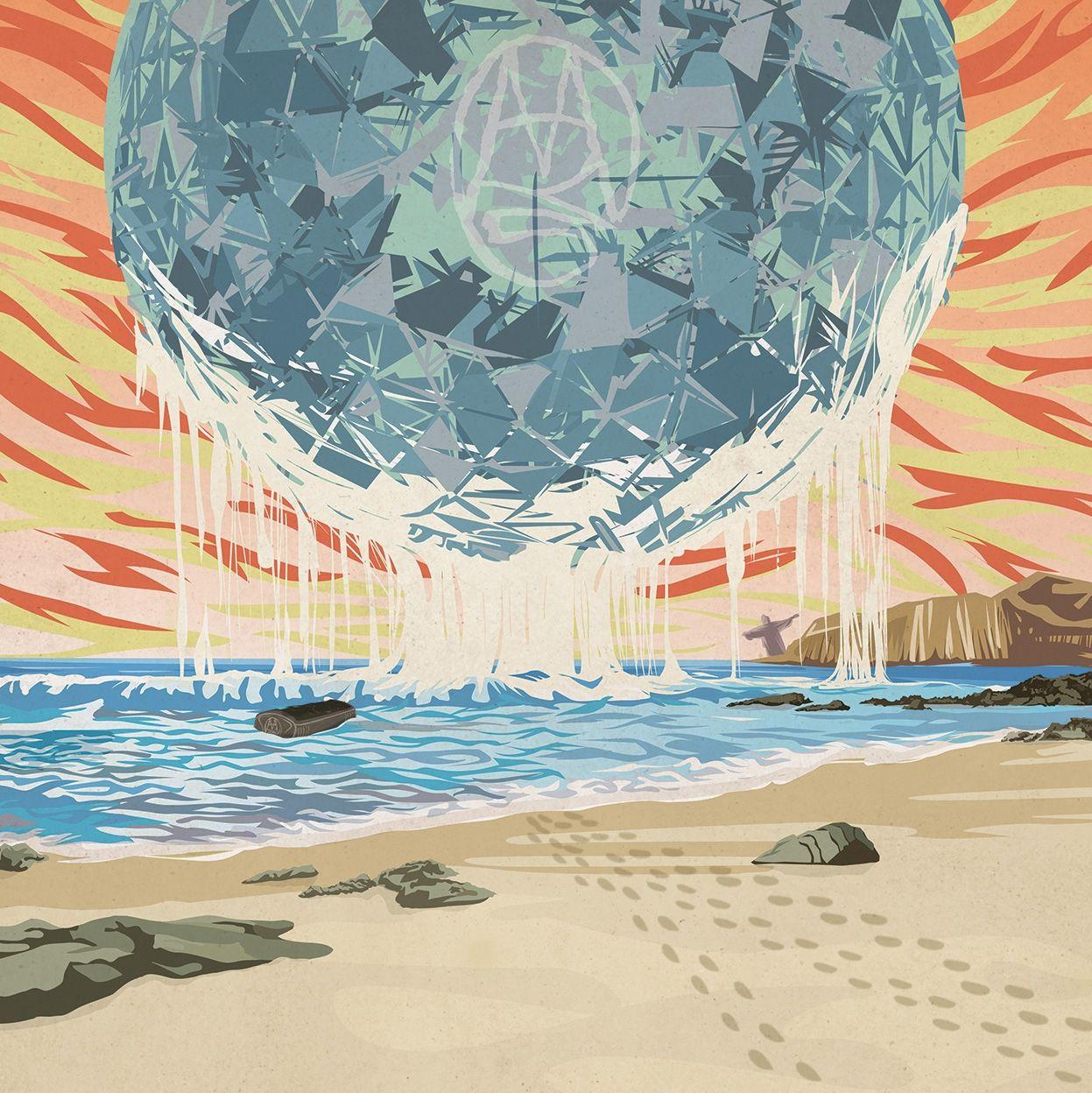 Portada de Álbum "Stranded In Arcadia", de Mars Red Sky