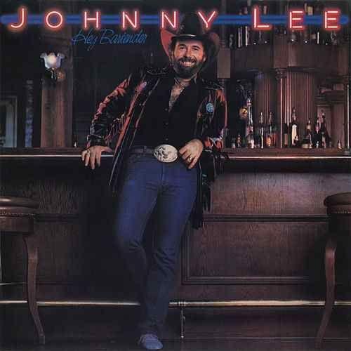 Capa do Álbum "Hey Bartender", de Johnny Lee