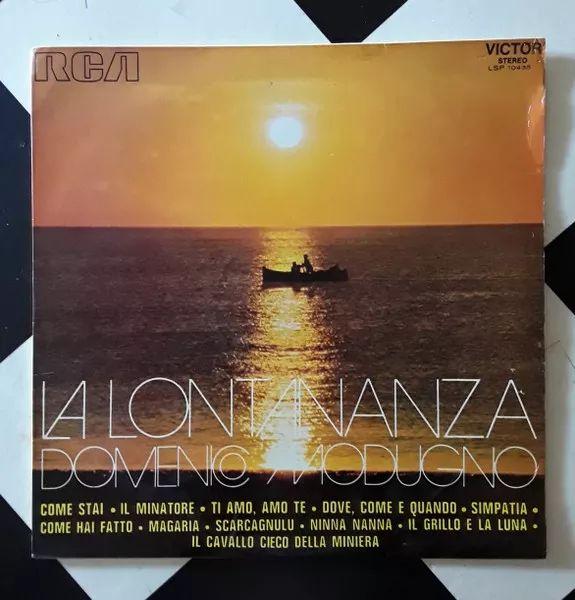 Portada del álbum "La Lontananza", de Domenico Modugno