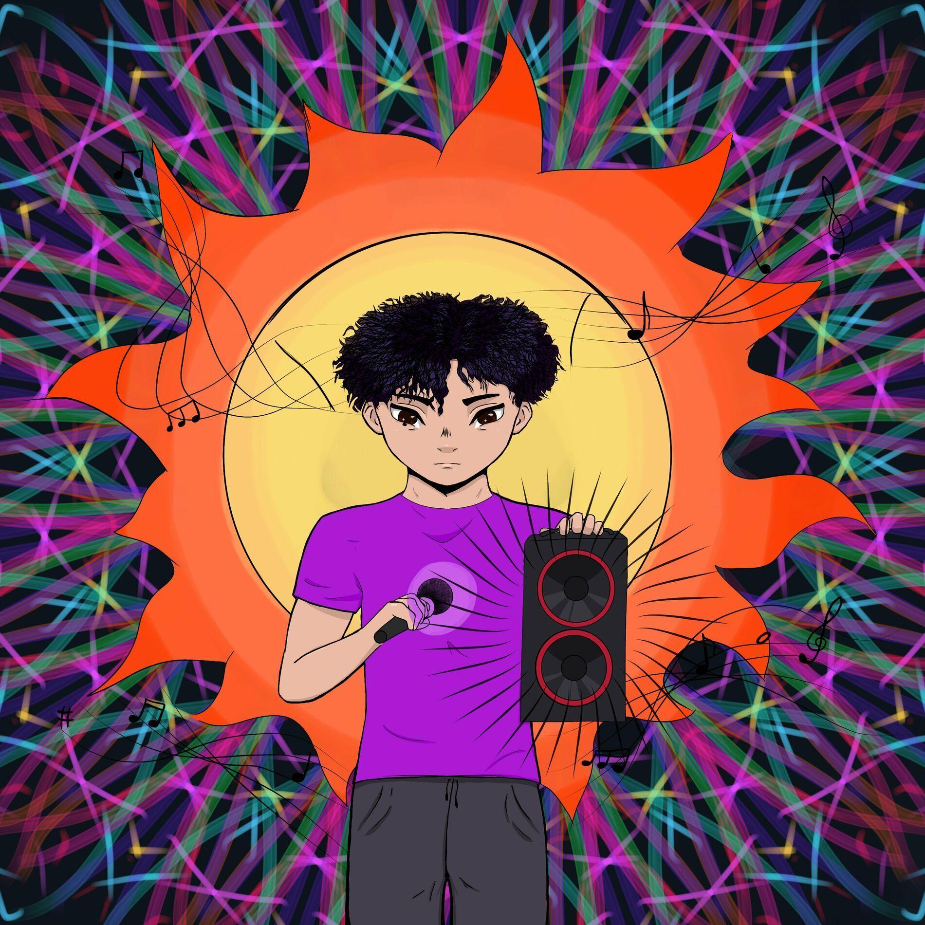 Portada de Sencillo/EP "Fragmentos do Ser", de Gabriel Fivis