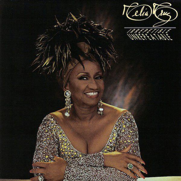 Capa do álbum "Irrepetible", de Celia Cruz
