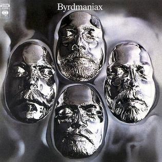 Portada del álbum "Byrdmaniax ", de The Byrds