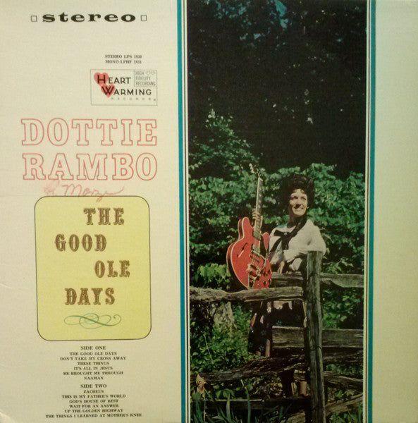 Portada de Álbum "The Good Ole Days", de Dottie Rambo