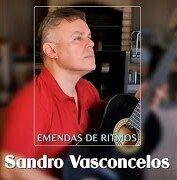 Capa do Single/EP "Emendas de Ritmos ", de Sandro Vasconcelos