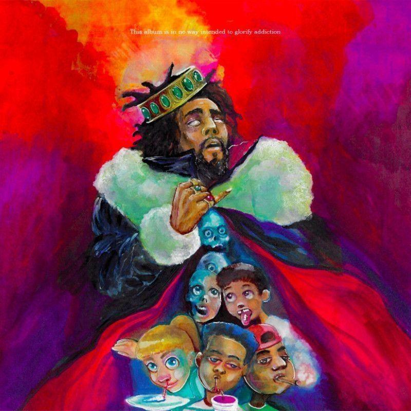 Capa do Álbum "KOD", de J. Cole