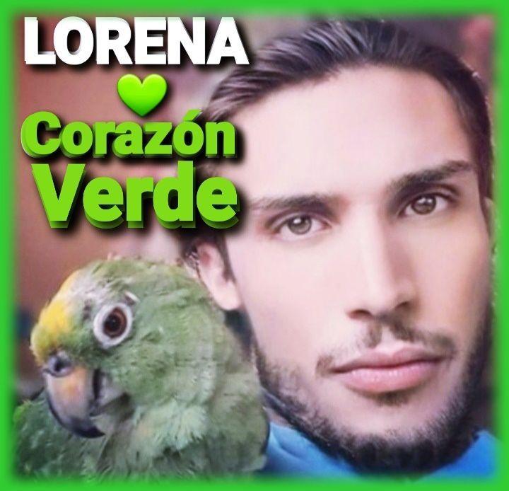 Portada de Sencillo/EP "Lorena Corazón Verde ", de José Rafael Cordero Sánchez