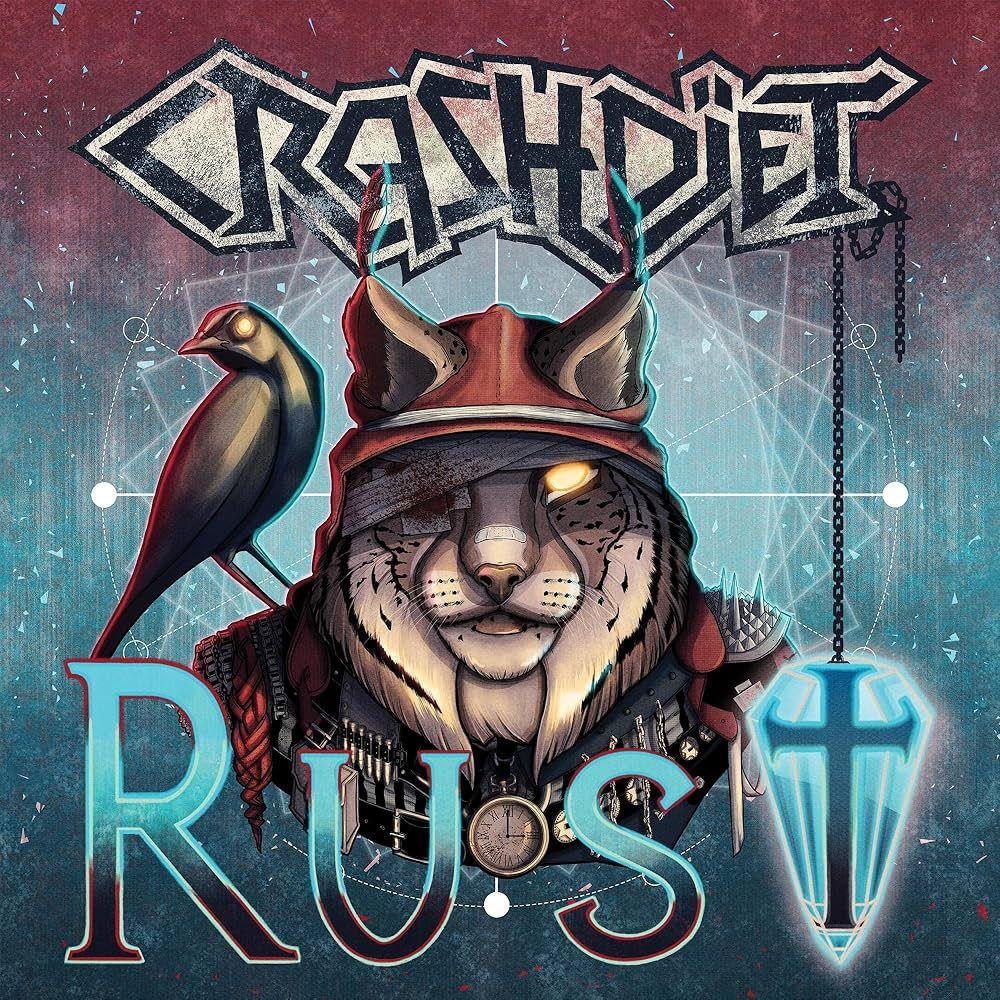 Album cover of "Rust" by Crashdiet