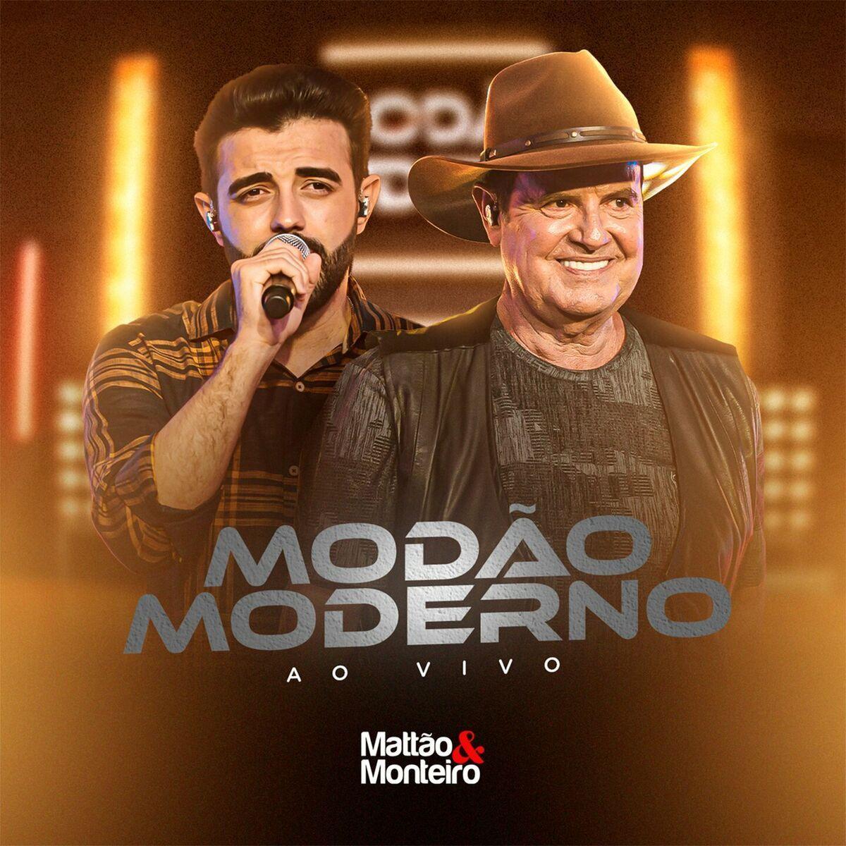 Capa do Álbum "Modão Moderno", de Mattão e Monteiro