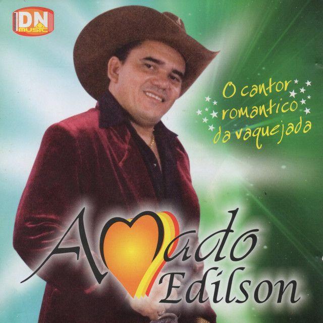 Capa do Álbum "O Cantor Romântico da Vaquejada", de Amado Edílson