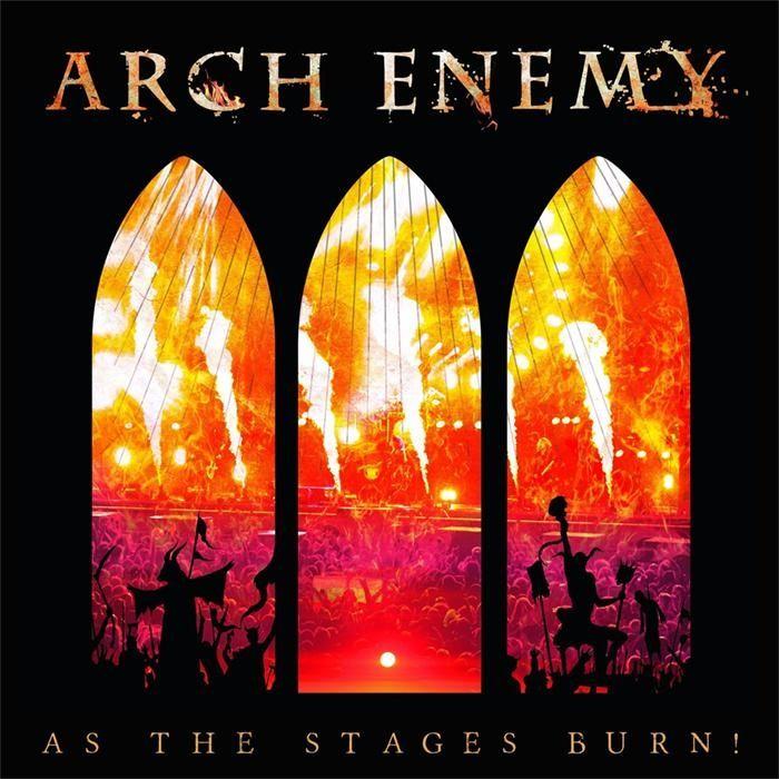 Portada de Álbum "As The Stages Burn!", de Arch Enemy