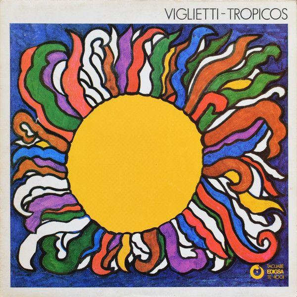 Portada de Álbum "Tropicos", de Daniel Viglietti