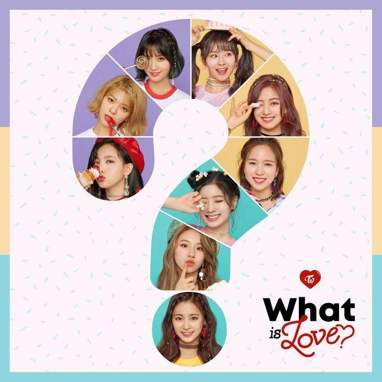 Portada de Sencillo/EP "What Is Love", de TWICE
