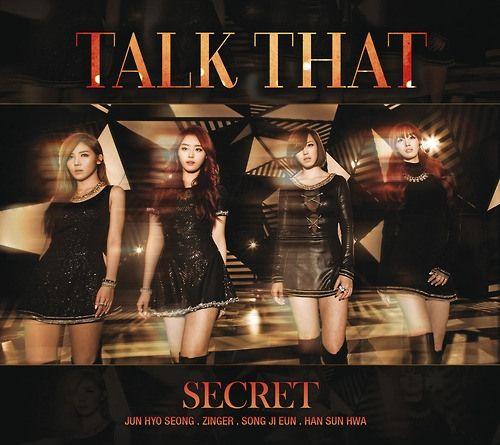 Portada de Álbum "Talk That", de SECRET (K-pop)