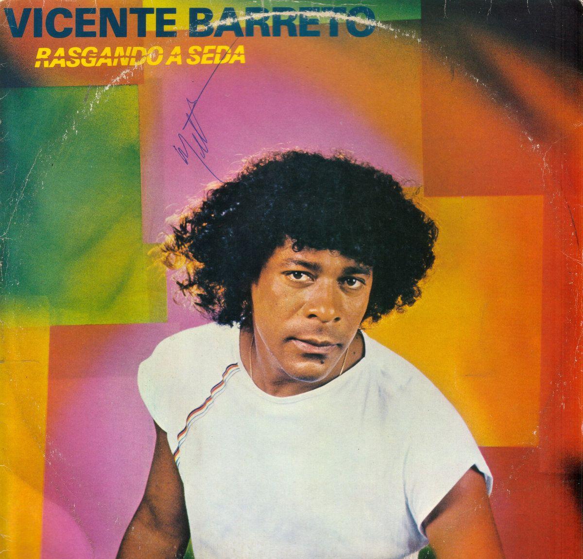 Portada de Álbum "Rasgando a Seda", de Vicente Barreto