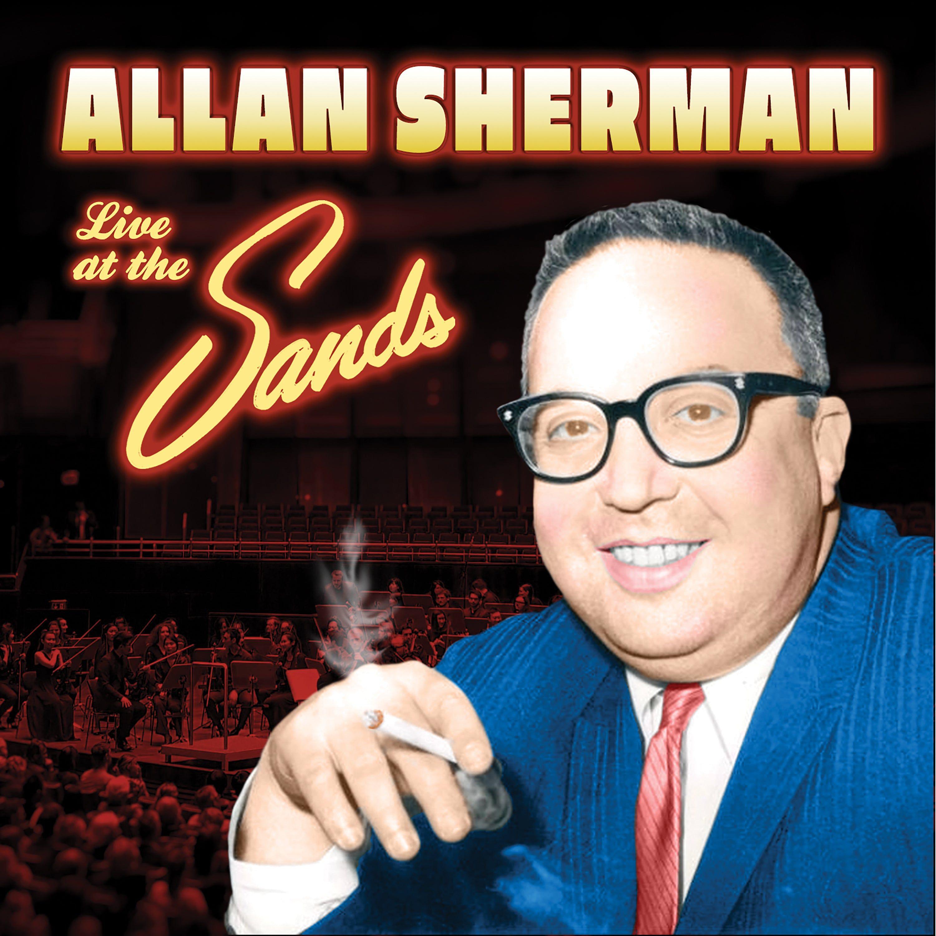 Portada de Álbum "Live At The Sands", de Allan Sherman