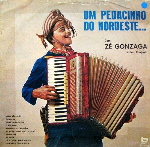 Portada de Álbum "Um Pedacinho do Nordeste", de Zé Gonzaga