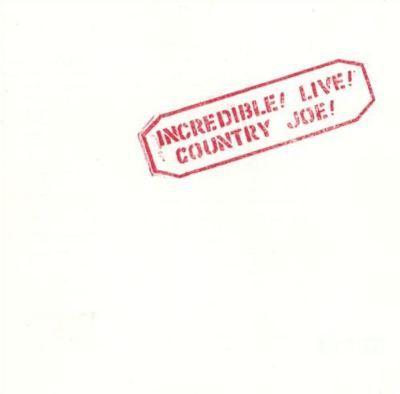 Portada de Álbum "Incredible! Live!", de Country Joe McDonald