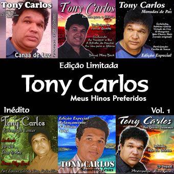 Portada de Álbum "Meus Hinos Preferidos 1", de Tony Carlos