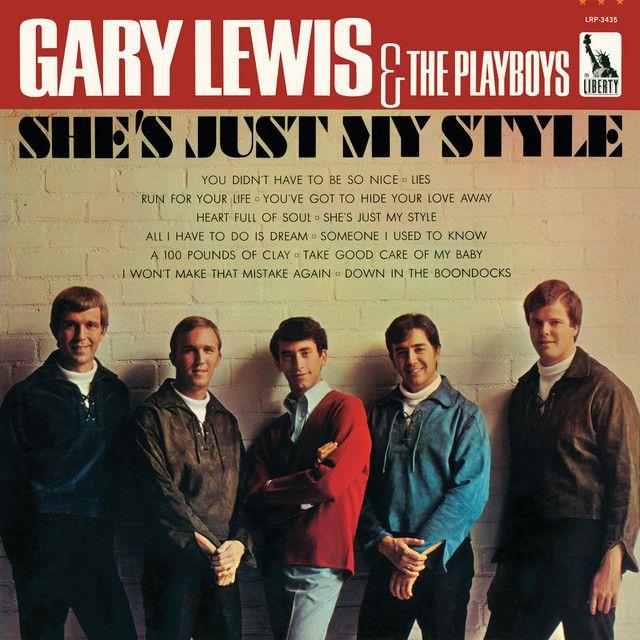 Album cover of "She's Just My Style" by Gary Lewis And The Playboys