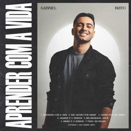 Portada de Álbum "Aprender Com A Vida", de Gabriel Brito