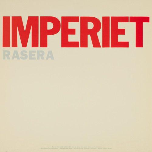 Portada de Álbum "Rasera", de Imperiet