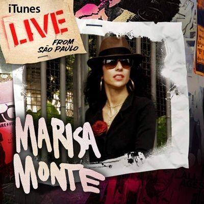 Capa do Single/EP "iTunes Live From São Paulo", de Marisa Monte