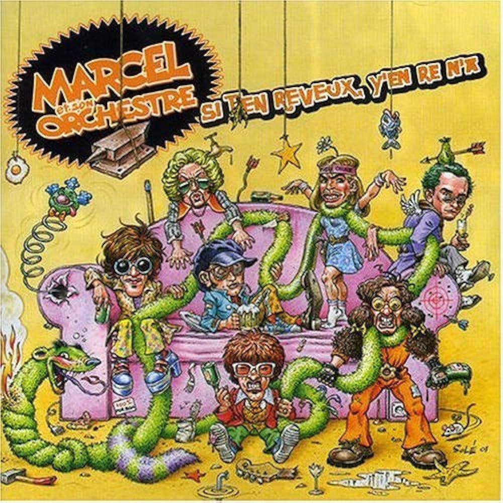 Portada de Álbum "si t'en Reveux, y'en re n'a", de Marcel Et Son Orchestre