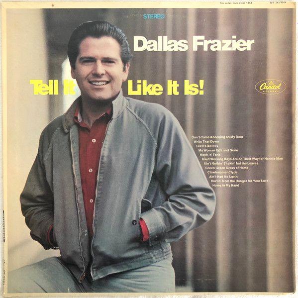 Portada de Álbum " Tell It Like It Is!", de Dallas Frazier