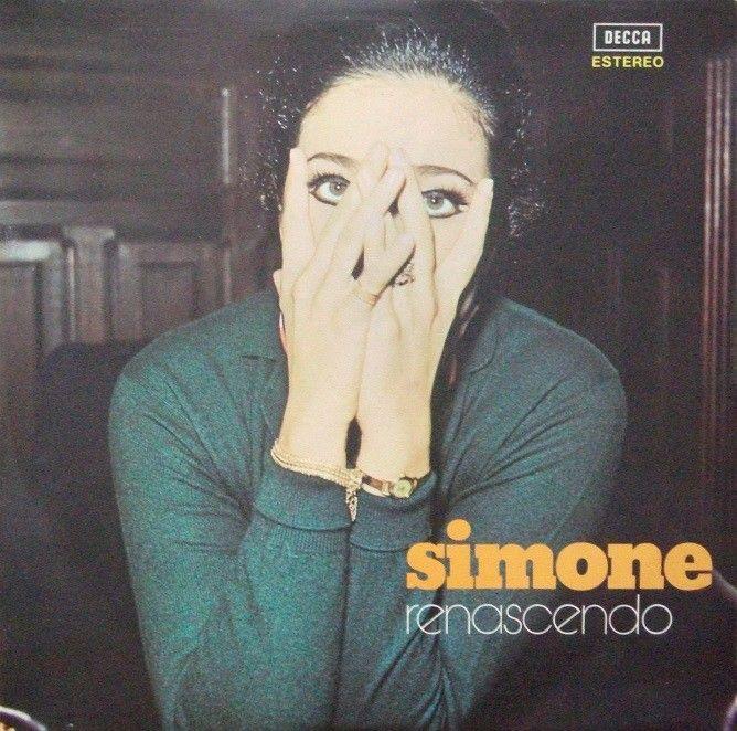 Portada de Álbum "Renascendo", de Simone de Oliveira